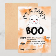 Halloween Party Invitation