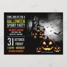 Halloween Party Invitation