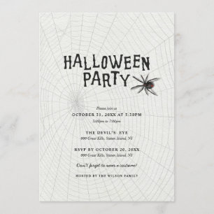 Halloween Party Invitation