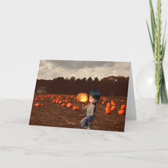 Halloween Party Invitation. Card (Front)