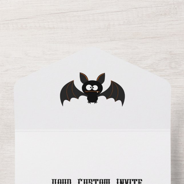 Halloween Party Invitation Card (Inside Top)