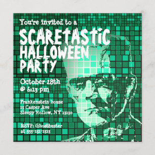 Halloween Party Invitation Scaretastic