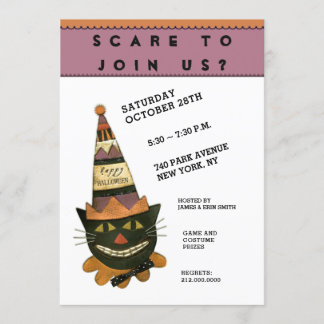 Halloween Party Invitations