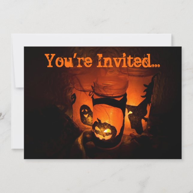 Halloween Party Invitations (Front)