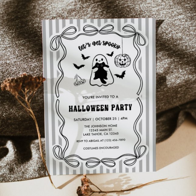 Halloween Party Invitations (Creator Uploaded)