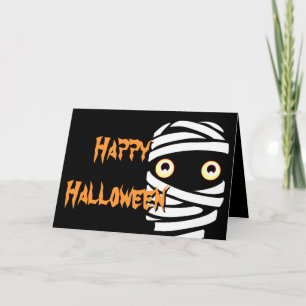 Halloween Party Invitations Custom Mummy Cards