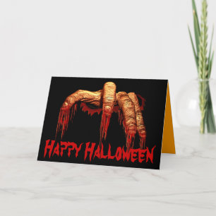 Halloween Party Invitations Zombie Horror Cards