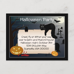 Halloween Party Invite