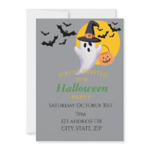 Halloween party invite 