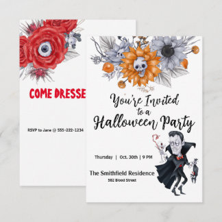 Halloween Party Invite