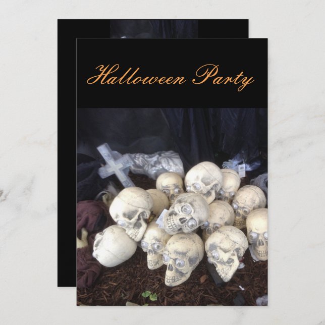 Halloween Party Invite (Front/Back)