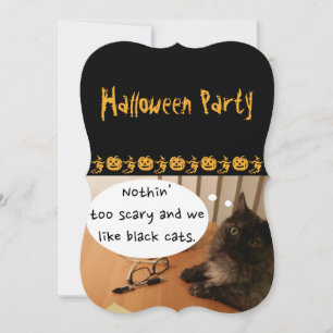 Halloween Party Invite (Friendly) by RoseWrites