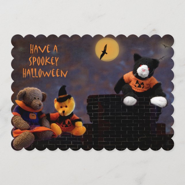 Halloween Party Invites (Front)