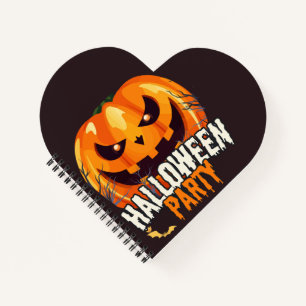 Halloween Party – Jack-o’-Lantern Design Notebook