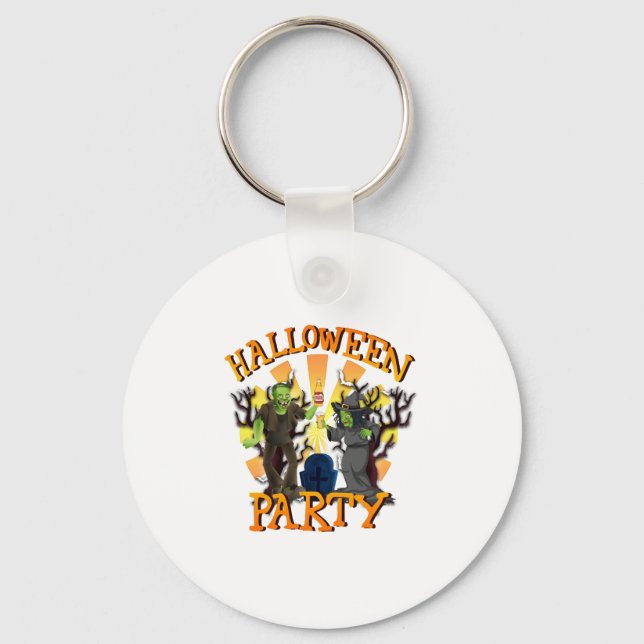 Halloween Party                                 Key Ring (Front)