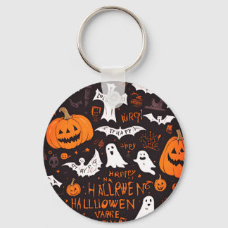 Halloween Party Key Ring