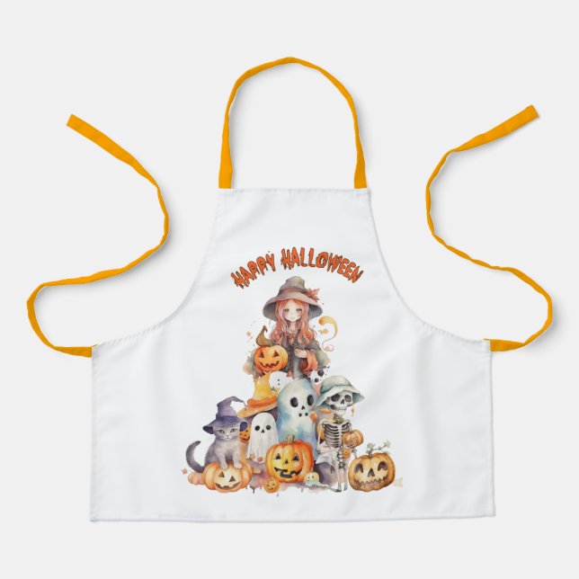 Halloween Party Kids Apron (Front)