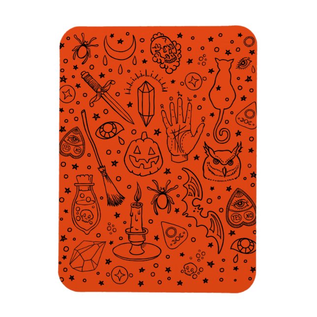 Halloween Party Magnet (Vertical)