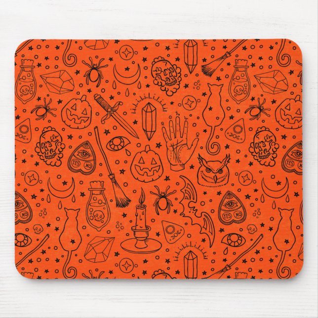 Halloween Party Mouse Mat (Front)