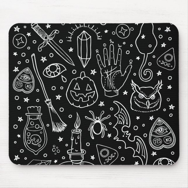 Halloween Party Mouse Mat (Front)