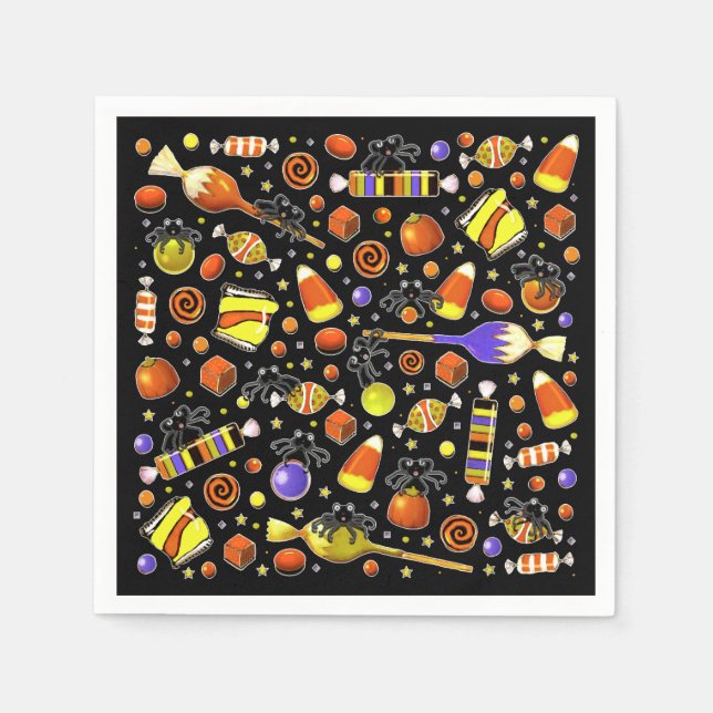 Halloween Party Napkin (Front)