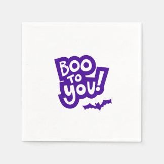 Halloween Party Napkins - Boo to You!