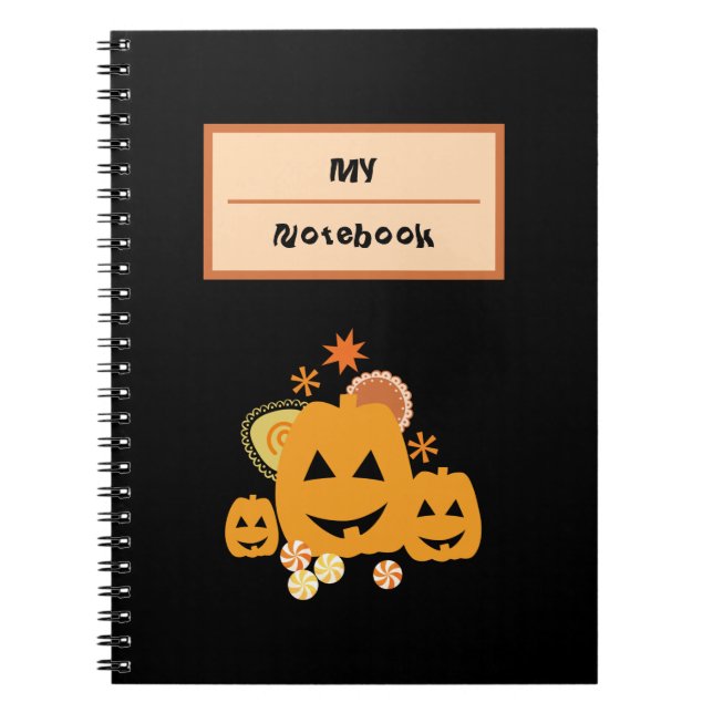 Halloween Party Notebook (Front)