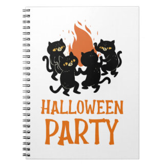 Halloween Party Notebook