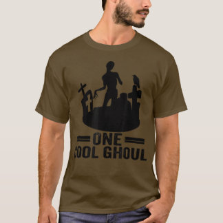 Halloween Party One cool ghoul Spooky Halloween 25 T-Shirt