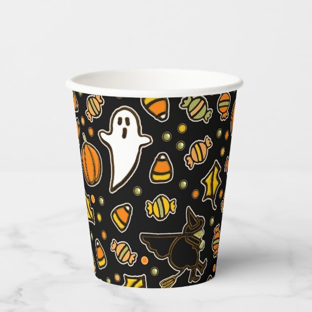 Halloween Party Paper Cups (Front)
