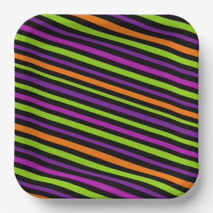 Halloween Party Paper Plate