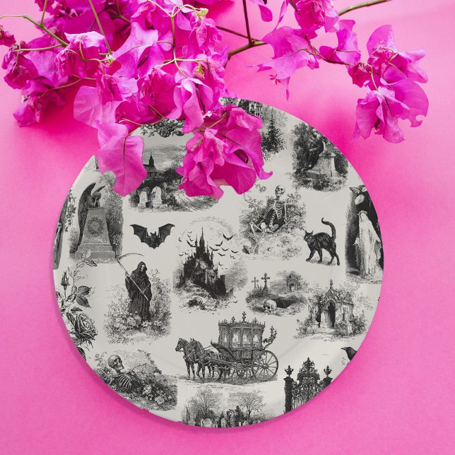 Halloween Party Paper Plate (Creator Uploaded)