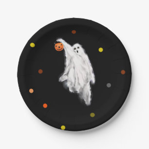 Halloween Party Paper Plate