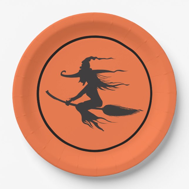 Halloween Party Paper Plate (Front)