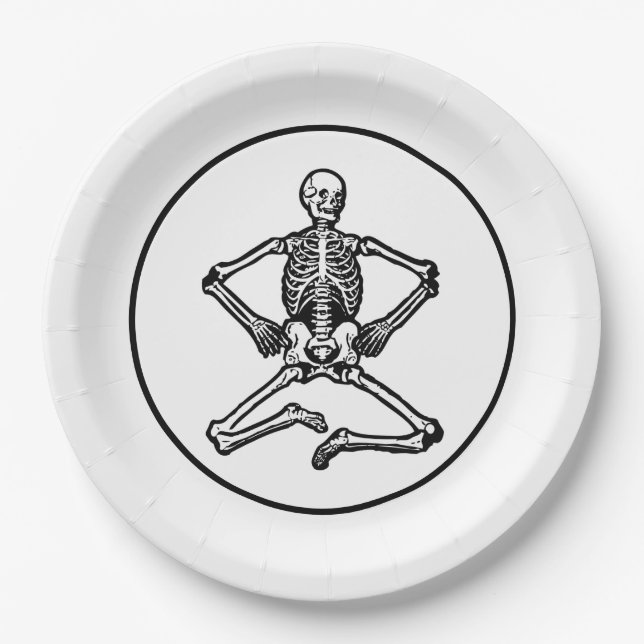 Halloween Party Paper Plate (Front)