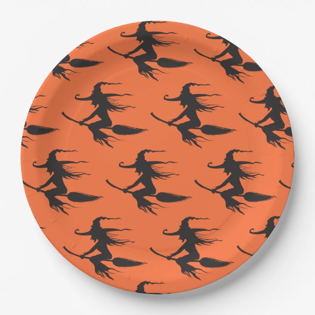 Halloween Party Paper Plate (Front)