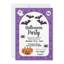 Halloween Party Personalised