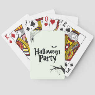 Halloween Party Playing Cards