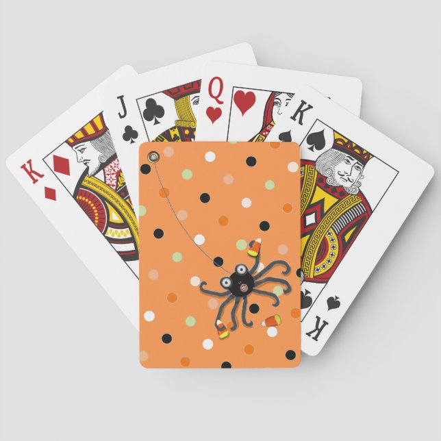 Halloween Party Playing Cards (Back)