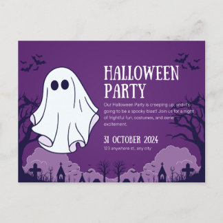 Halloween Party Post card