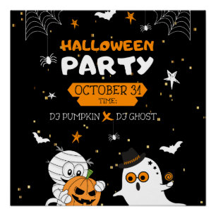 Halloween Party  Poster