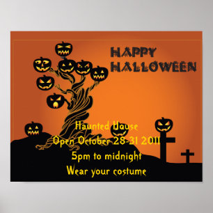Halloween Party Poster