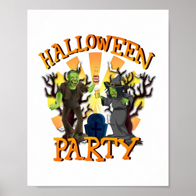 Halloween Party                                 Poster (Front)