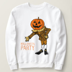 Halloween Party Pumpkin Guy Clip Art, Halloween Sweatshirt