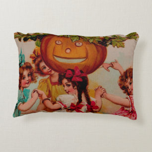 Halloween Party Pumpkin vintage Decorative Cushion