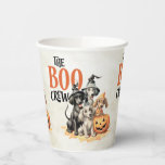 Halloween Party Scary Boo Dogs Crew Orange Pumpkin Paper Cups<br><div class="desc">Halloween Party Scary Boo Dogs Crew Orange Pumpkin Paper Cups. Unique,  beautiful,  stylish design. Easy to be personalised. Font style,  size and colours can be changed. Matching items available.</div>