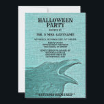 Halloween Party Scary Craw Green Spooky Invitation<br><div class="desc">Halloween Party Scary Craw Green Spooky Invitation. Unique,  beautiful,  stylish design. Easy to be personalised. Font style,  size and colours can be changed. Matching items are available.</div>