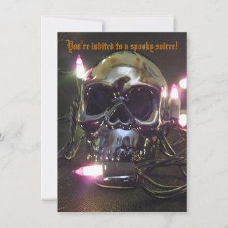 Halloween Party Skull  Invitation