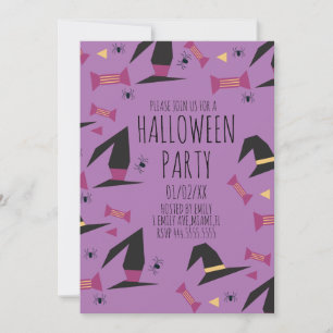 Halloween Party Spider Witch Hat Candy 