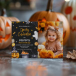 Halloween Party Spooky Celebration Birthday Photo Invitation<br><div class="desc">Get ready to spook your guests with our **Halloween Party Spooky Celebration Birthday Photo Invitation**. This customisable invitation features eerie yet festive Halloween-themed designs, perfect for setting the tone for a fun and spooky birthday celebration. With space to include a personal photo of the birthday star, this invitation combines a...</div>